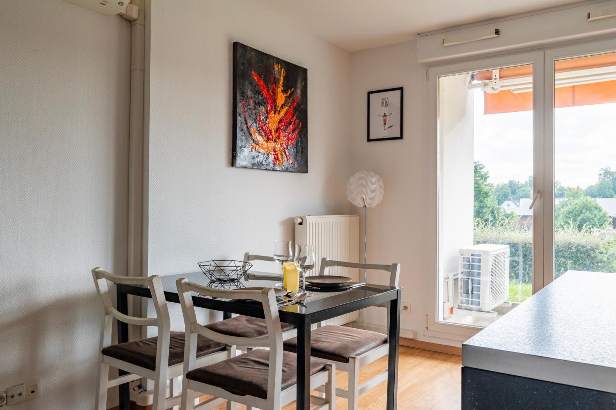شقة Chez Virgil - Terrasse Vue Degagee, Parking Prive Ernolsheim-Bruche المظهر الخارجي الصورة